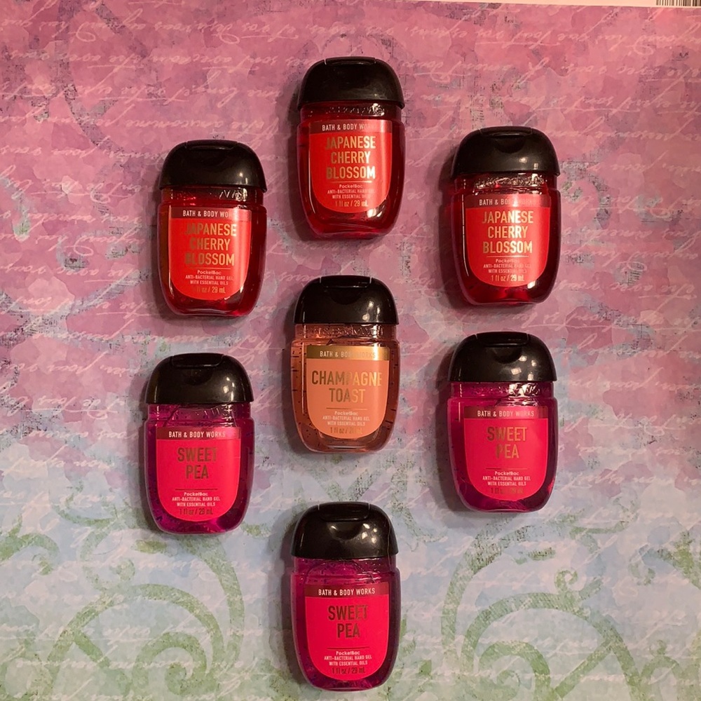 Bath & Body Works PocketBac Lot of 7 - new/unused - see list